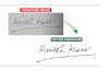 convert signature to vector manually for print and branding